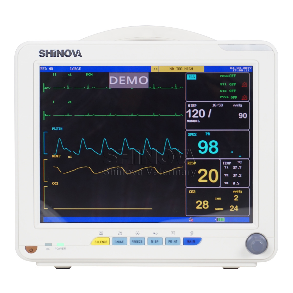 Animal Monitor Shinova VetVeterinary UltrasoundVeterinary Monitor