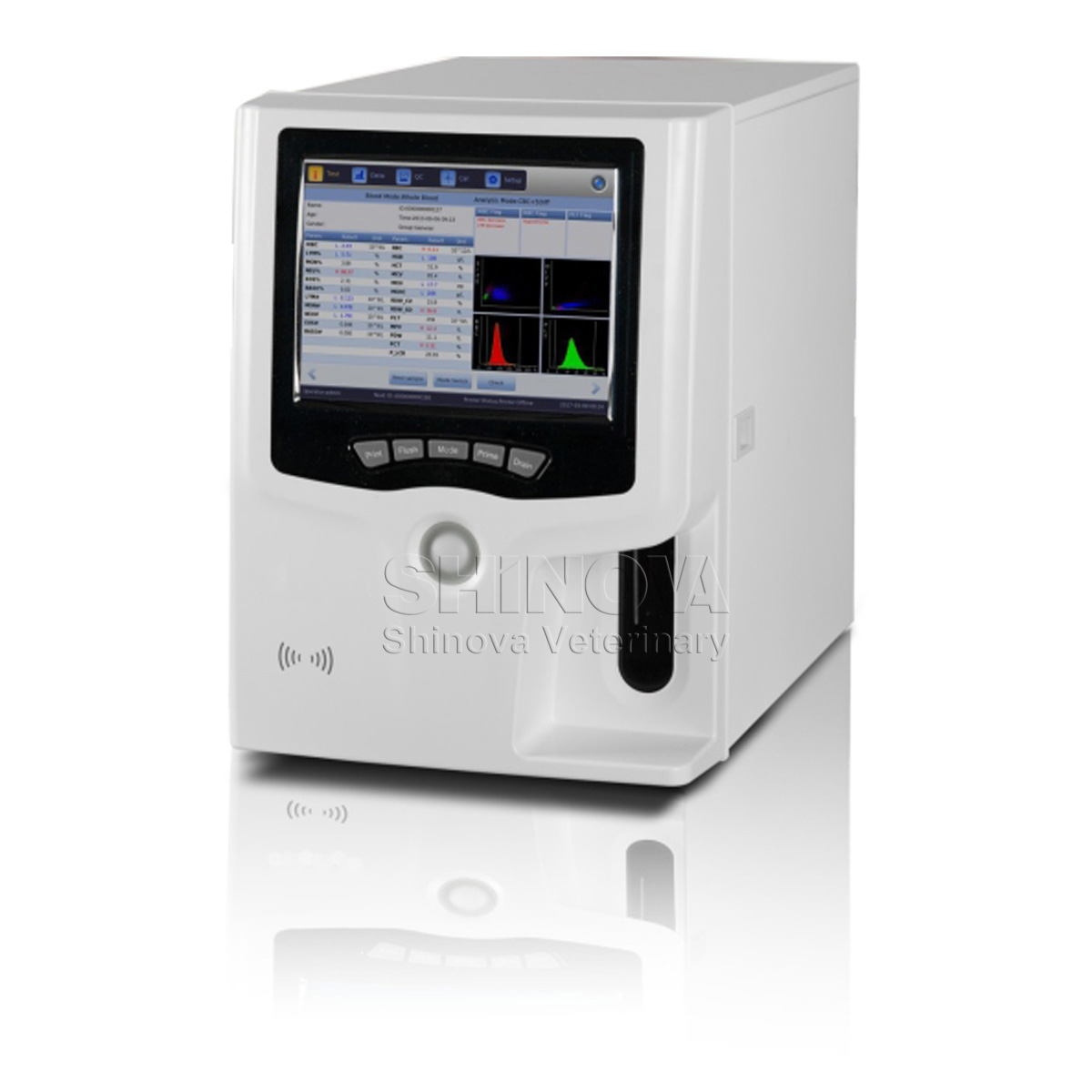 5Diff Fullyautomatic Veterinary Hematology Analyzer Shinova Vet