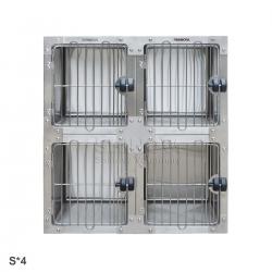 Stainless Steel Modular Cage (round corner)