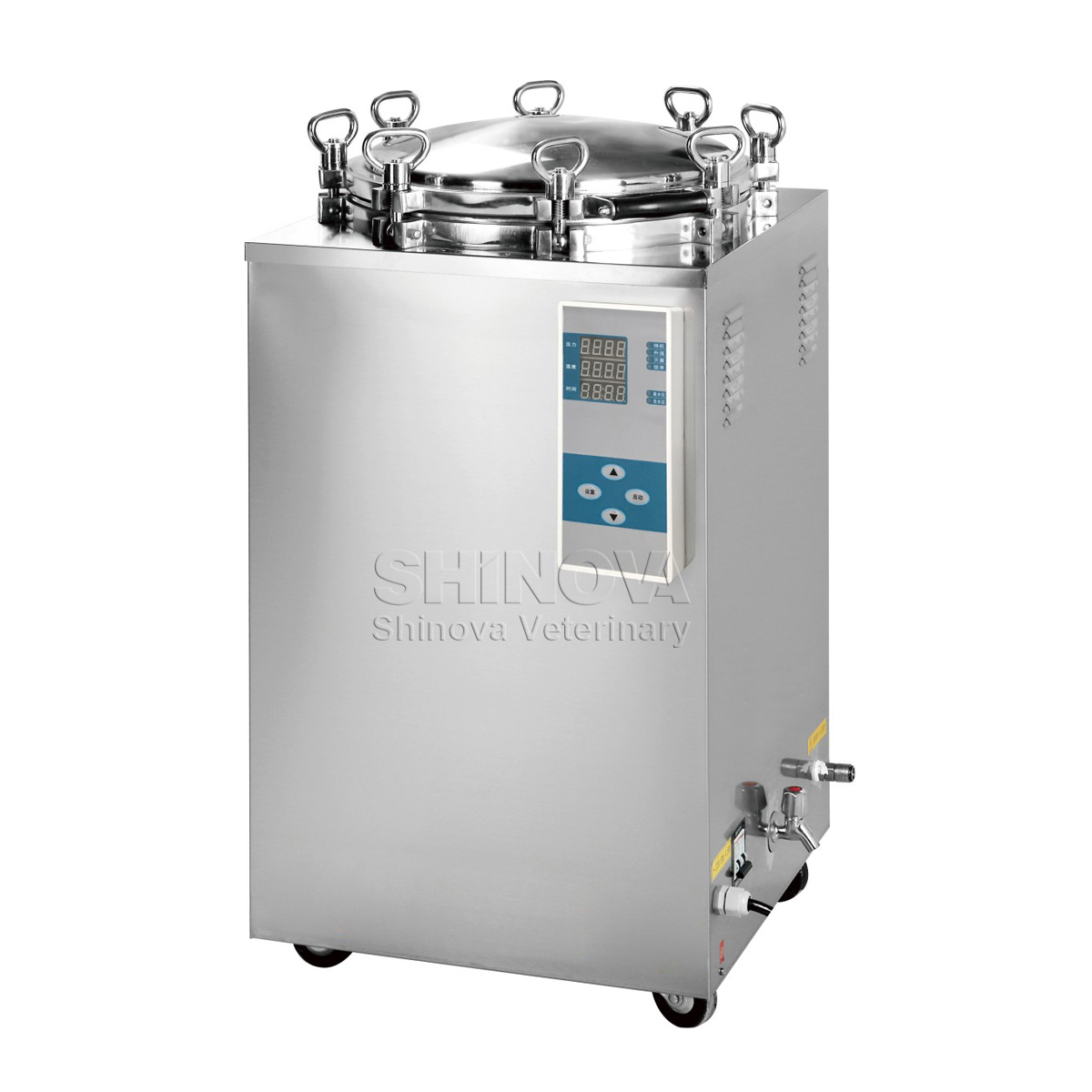 100L Vertical Steam Autoclave Shinova VetVeterinary Ultrasound